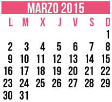 CALENDARIO FEBRERO